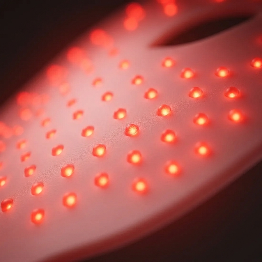 Detalle de los 320 LEDs